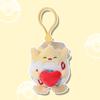 Kawaii Anime Plush Keychain Pikachu Eevee Mew Squirtle Bulbasaur Soft Stuffed Toy Bag Charm Pendant Kids Birthday Gift