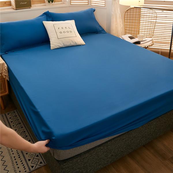 New Waterproof Bed Sheet Printed Cartoon Bed Fitted Sheet Mattress Covers Deep Pocket Bed Protector Sheet