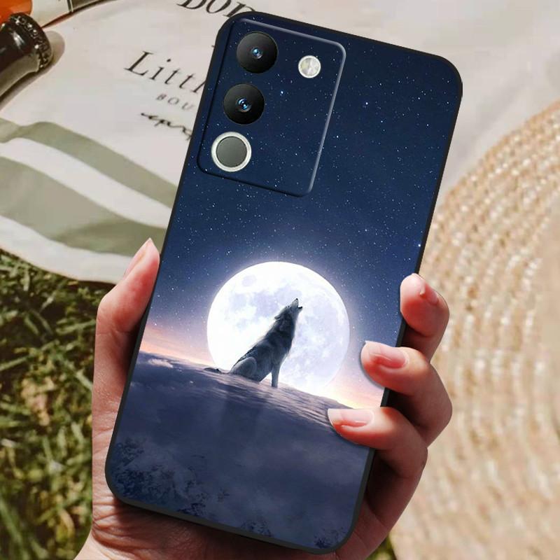 Для Vivo V29e 5G Чехол Новая Мода Милый Мультяшный Роскошный Мягкий Силиконовый Чехол Для VIVO V29e 5G 6.67" V2317 противоударный Funda Coque