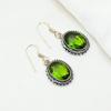 Серьги с драгоценными камнями перидот, серьги из стерлингового серебра 925 пробы, серьги ручной работы, серебряные украшения для подарка