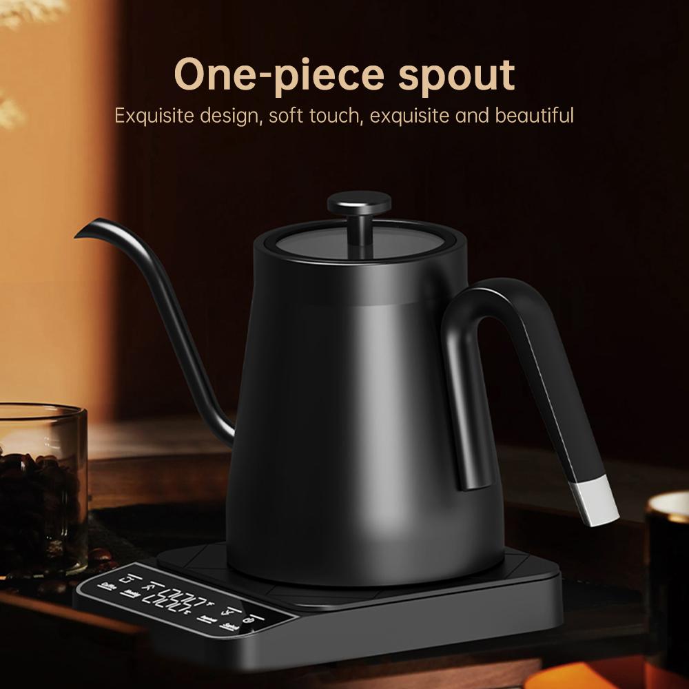 27oz Gooseneck Electric Kettle for Coffee Tea Boiling Water One Click 92 Celsius Temperature Auto Shut Off