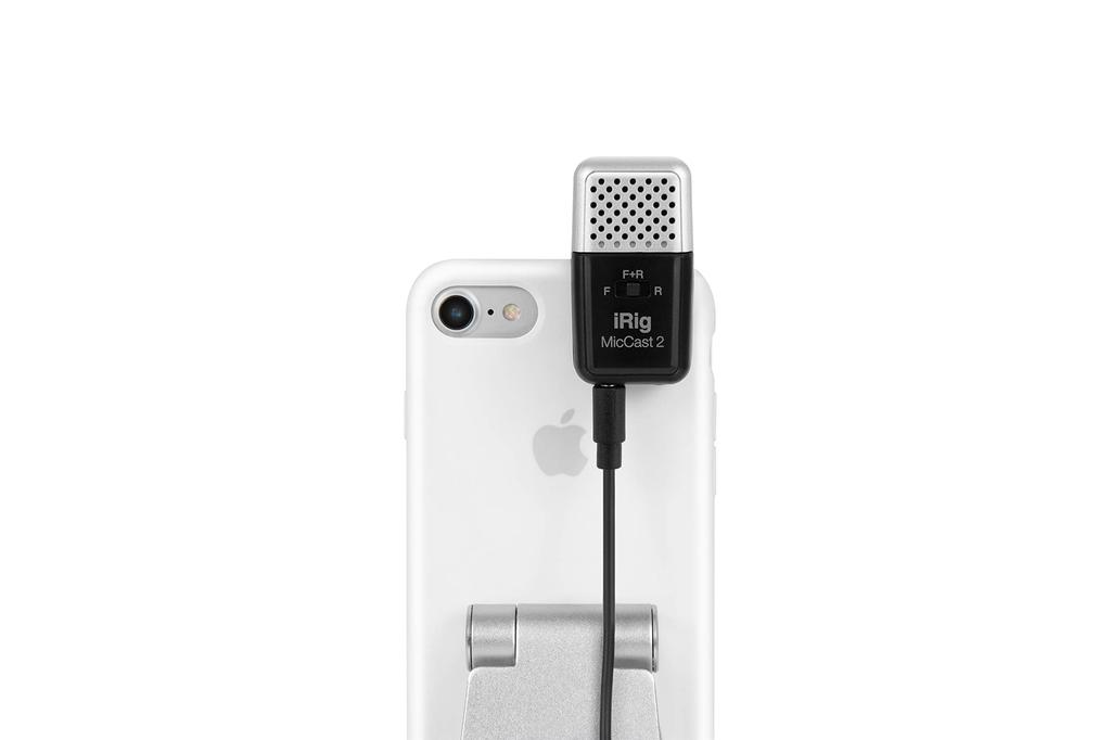 IK Multimedia iRig Mic Cast 2 Мобильный аналоговый микрофон для подключения карманного размера []
