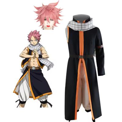 Аниме FAIRY TAIL Этериус Нацу Драгнил Полный комплект Унисекс Взрослый Детский Костюм для косплея для Хэллоуина, сценическое выступление