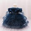 2026 Girls Princess Tulle Sequin Dress Kids Party Prom Gown Toddler