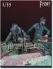 Darius Miniature WW2 German Hetzer Tank Destroyer Crew Set Resin Kit DMF35097 1/35 (2 Pieces) (person)