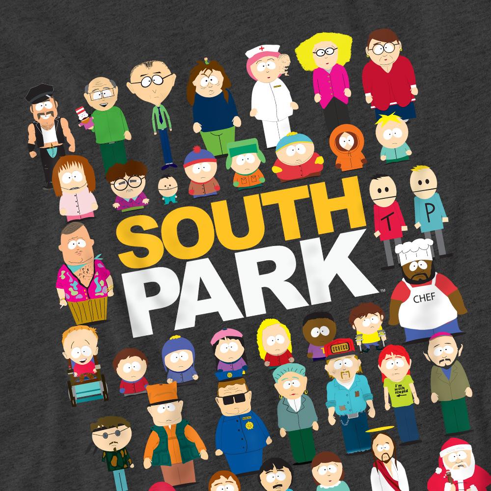 South Park Унисекс футболка с полным принтом для взрослых