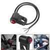 Motorcycle Handlebar On/Off Switch 12V Light Switch Button Motorcycle Accessories Aluminium Alloy Fog Spot Light Headlight