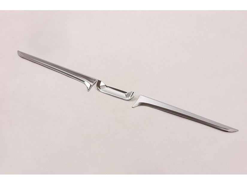 2019 L200/TRITON ABS Задняя накладка Комплект из 3 штук - Гальванизированный декоративный боковой молдинг