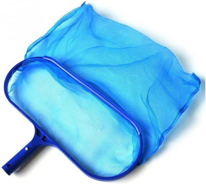 Épuisette de piscine à mailles fines - AIMOONSA - 41 x 15,5 cm - Maille fine nylon - Pour barre Ø 3 cm