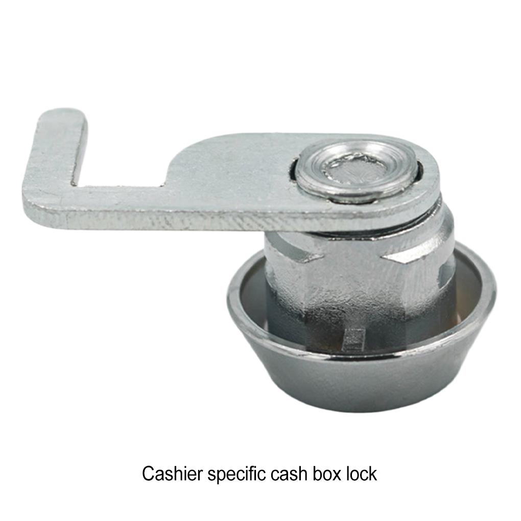 Rust-Resistant Mini Cam Lock With Quick Clip For Cash Box Easy Replacement Metal Cabinet Airbox Lock