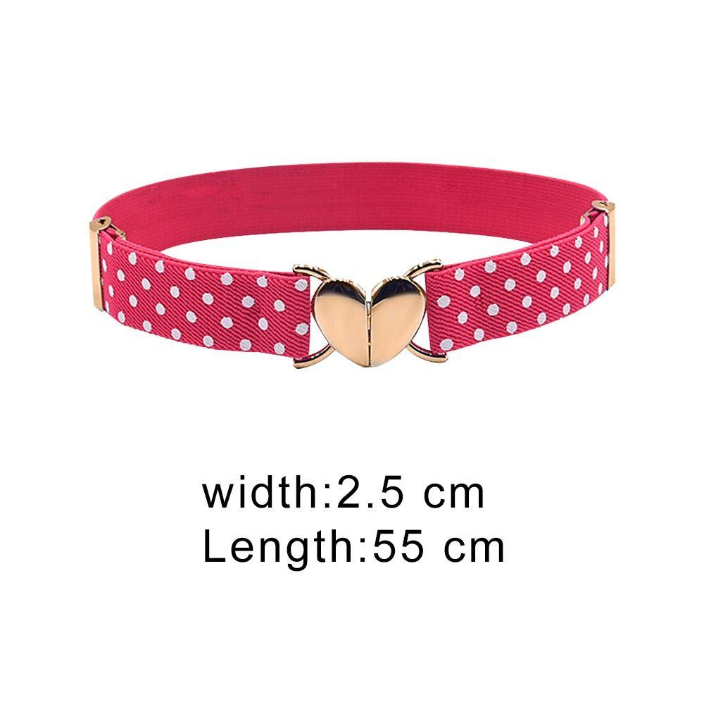 Платье с пряжкой в виде сердца, украшение, декоративный пояс, эластичные ремни, поясной ремень, пояс