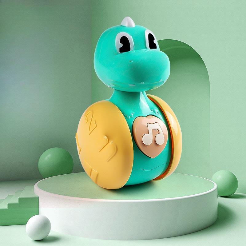 Игрушка-неваляшка для младенца мальчика девочки - Идеально для обучения ползанию и раннего развития. Игрушки-неваляшки для малышей от 6 до 12 месяцев.