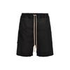 RICK OWENS Длинные боксеры шорты из вощеного денима Мужские RR01D3310SBW-99