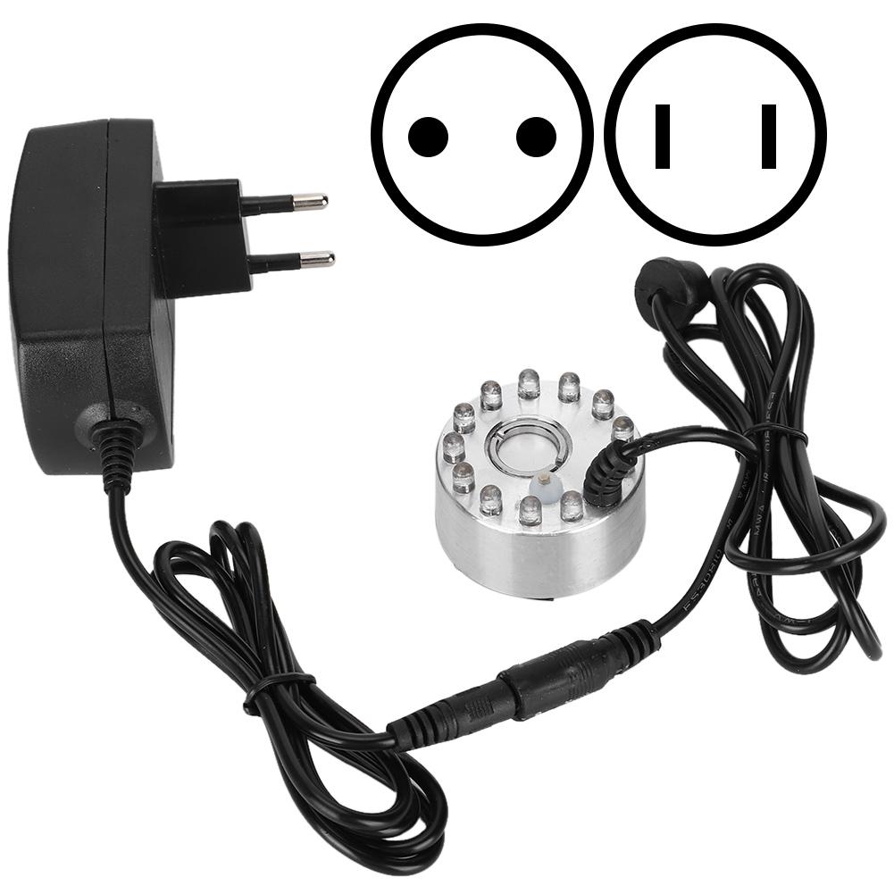  Водный фонтан, украшение, распылитель тумана с 12 лампами, украшение ландшафта