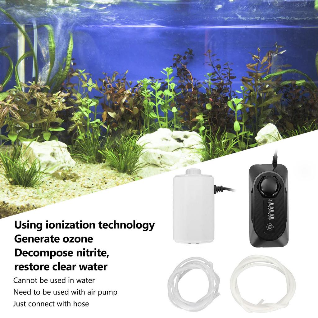 Aquarium Generator ABS Fish Machine for Water Purify Algae Removal Discoloration Removal