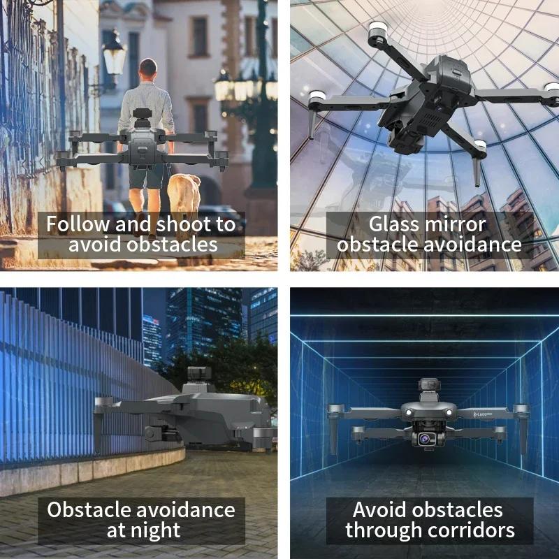 LYZRC L600 PRO GPS Drone 4K Professional HD Dual Camera Brushless Motor Quadcopter 360° Obstacle Avoidance 5G WIFI FPV RC Drones