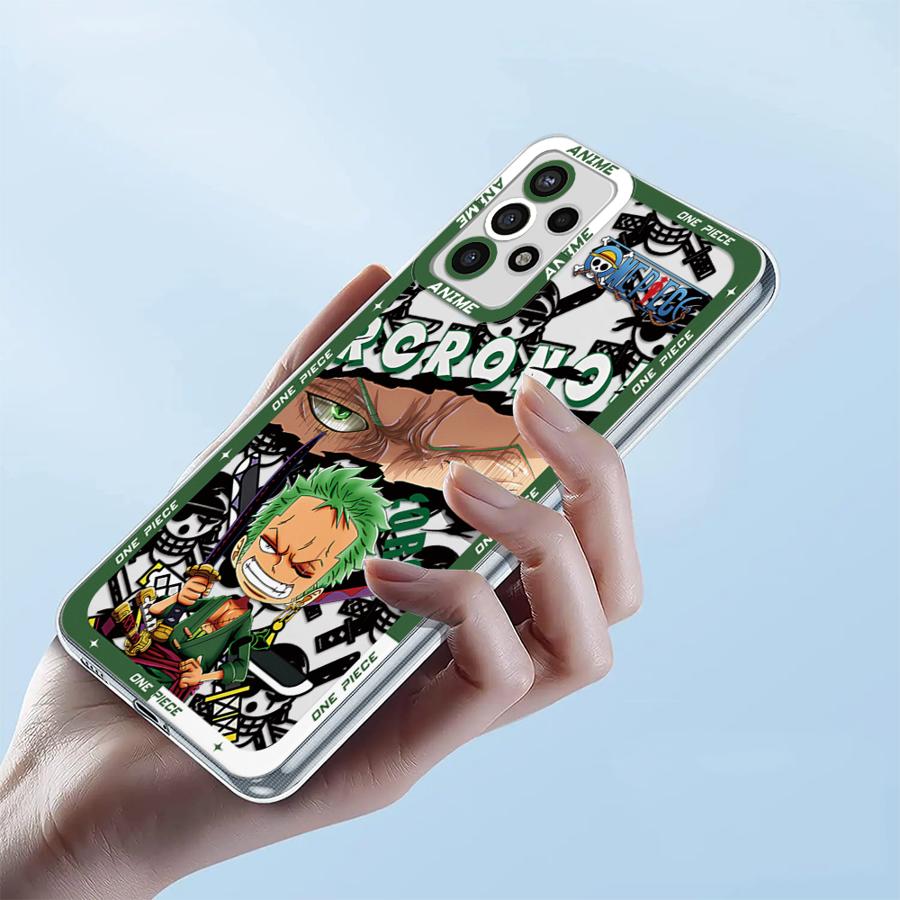 Чехол-бампер Мягкий чехол для телефона One Piece Luffy для Samsung Galaxy A12 A50 A71 A52 A51 A72 A31 A16 A17 A52s A21s A32