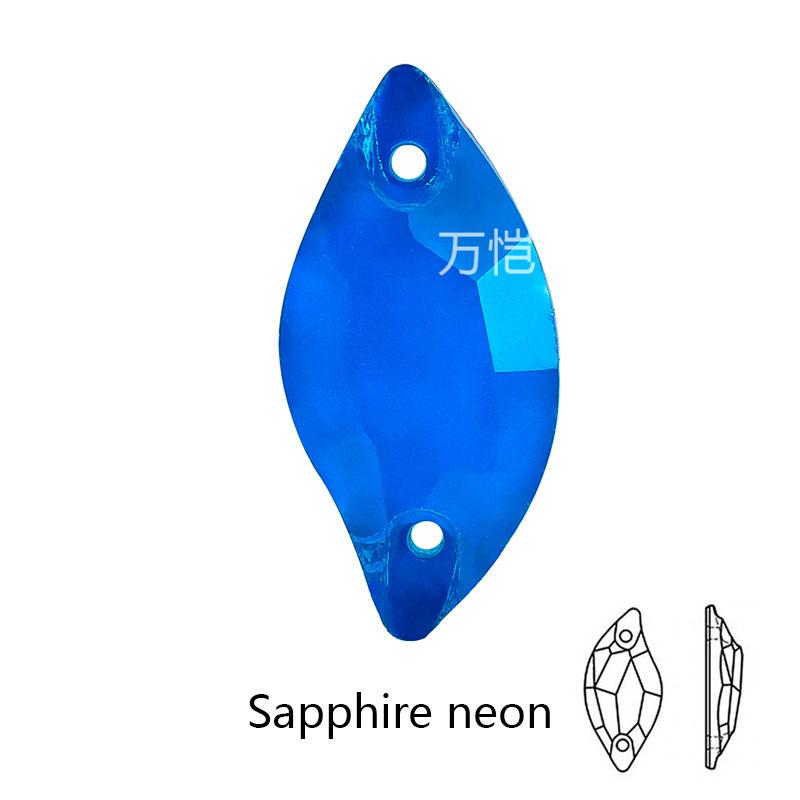 Стекло Лист Ивы Ручная Вышивка Дрель, Русалка Неоновый Флуоресцентный Плоское Дно Сделай Сам Одежда Обувь И Носки Бриллиантовые Ювелирные Аксессуары Стразы