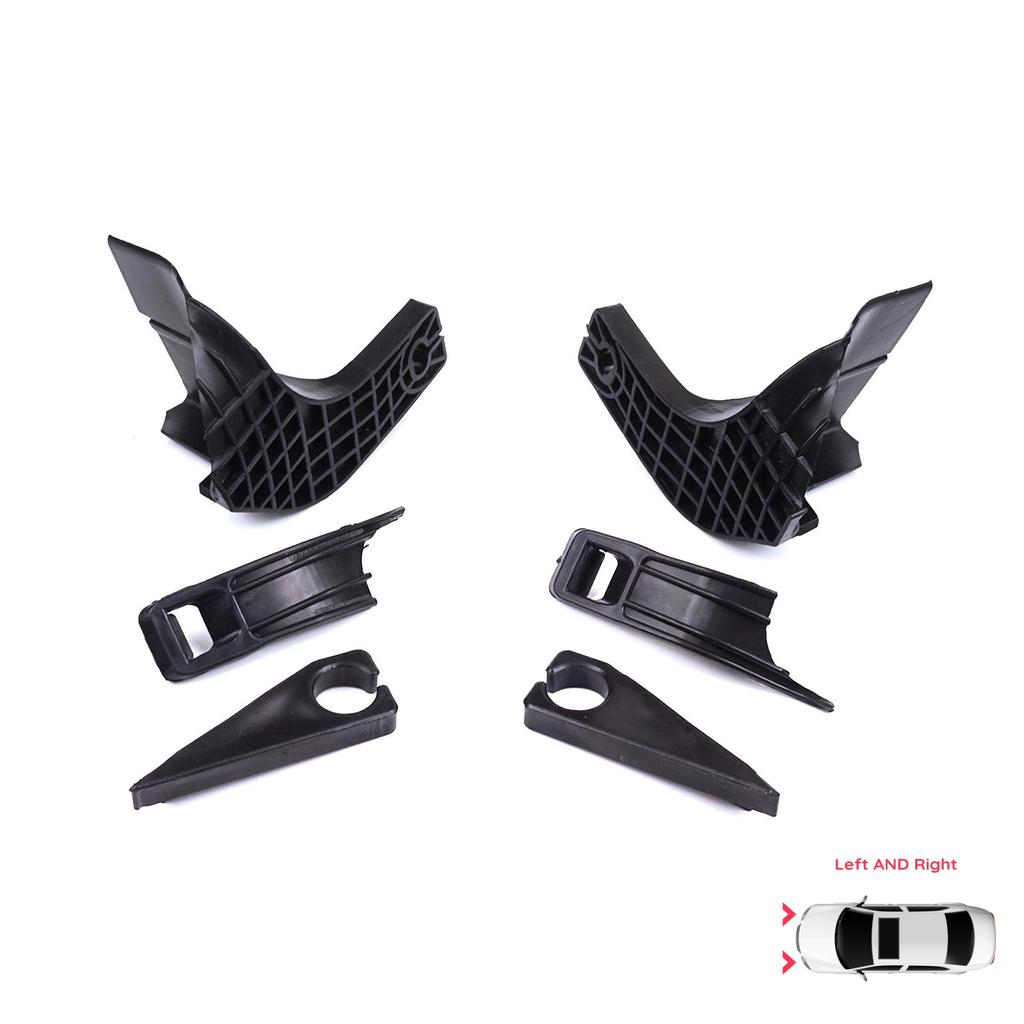 EHL571 Комплект кронштейнов для ремонта держателя фары, правая левая сторона для Ford Transit Tourneo Custom MK1 V362 2012-2018