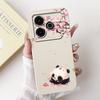 For Tecno Pova 6 Pro 5G 2024 Case LI9 Camera Lens Protective Cover Cute Panda Cartoon Soft Bumper For Tecno Pova 6 Pova6 5G Capa