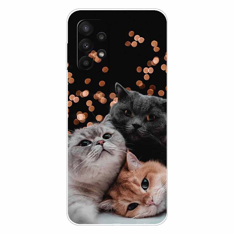 Чехол-бампер для Samsung Galaxy A23 5G, Мягкая силиконовая задняя крышка для Samsung A23 4G 6.6'', Ударопрочный чехол-бампер, Fundas A 23, Расписной