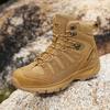 2025 Autumn Yellow Hiking Boots Men Sport Outdoor Mountain Desert Boots Men Anti-slip Climbing Trekking Shoes Men Hunting Boots