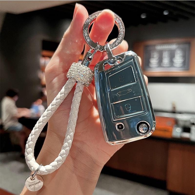 Чехол для ключа Volkswagen для Lavida, Sagitar, Tayron X, Golf, Lamando, Passat, Magotan, Tiguan L