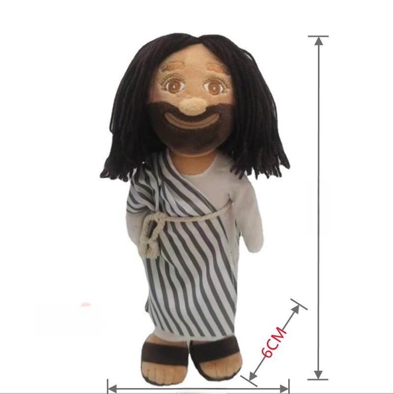 Мягкие игрушки Иисуса, наполненные ПП-хлопком, религиозный декор, детские праздничные подарки