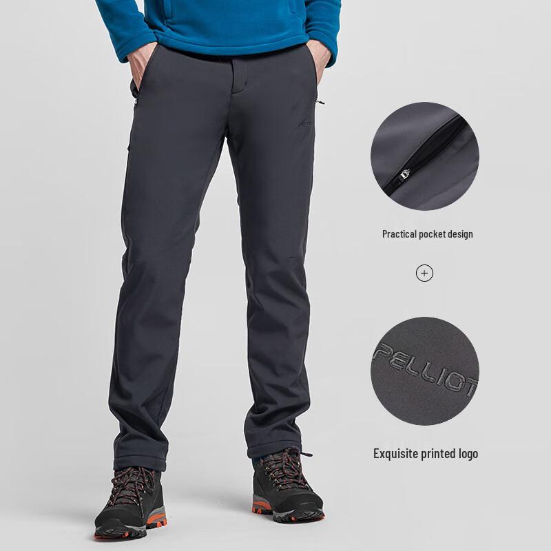 PELLIOT Мужские осенние брюки софтшелл для хайкинга
