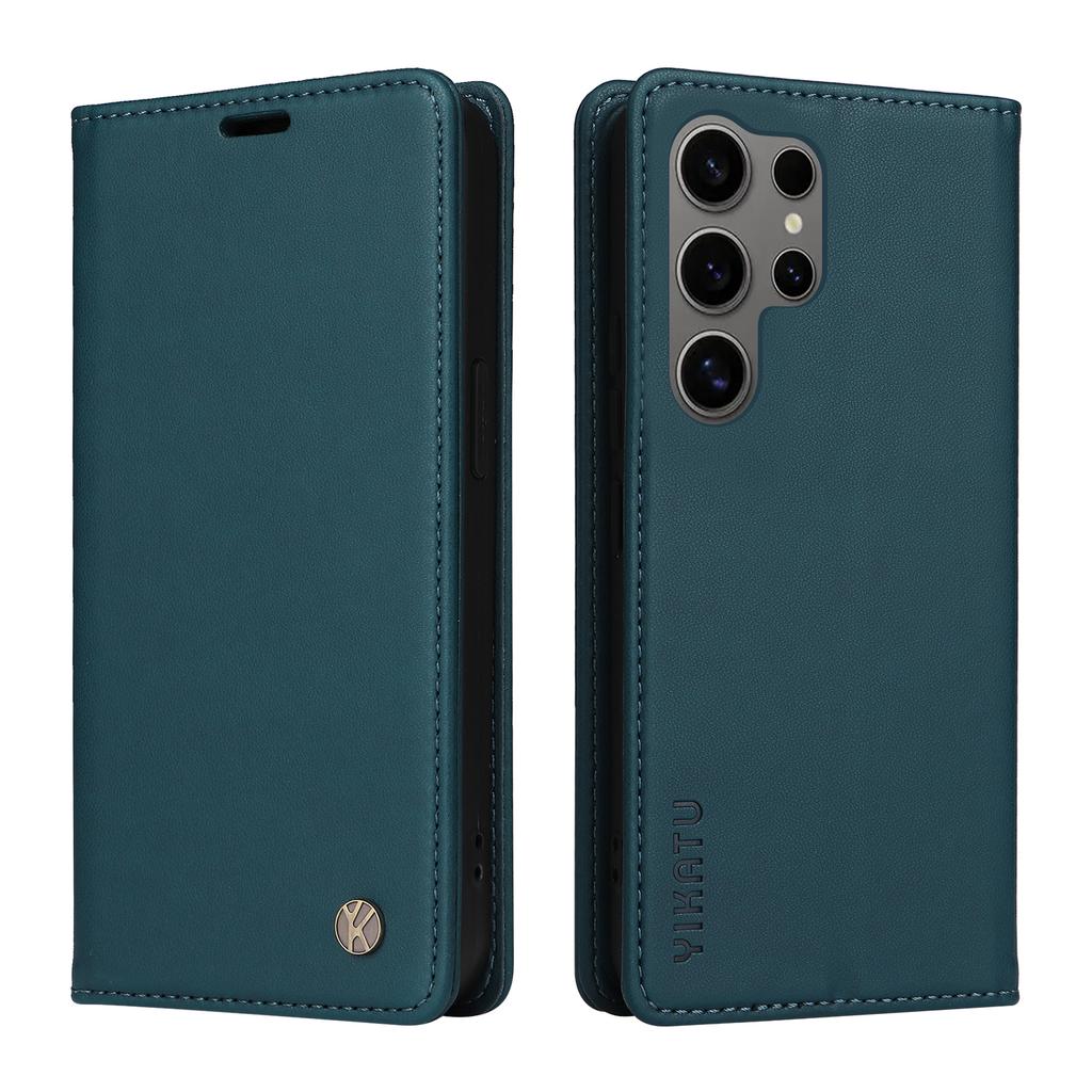 Магнитный чехол-книжка для Samsung Galaxy S25 S24 S23 S22 S21 S20 S10 S9 S8 FE Plus Edge | Ультратонкий дизайн | Премиальный чехол