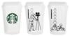 Starbucks Paper Cup-Shaped Small Plates (Set of 3) CINEMA Roppongi Hills Exclusive Merchandise