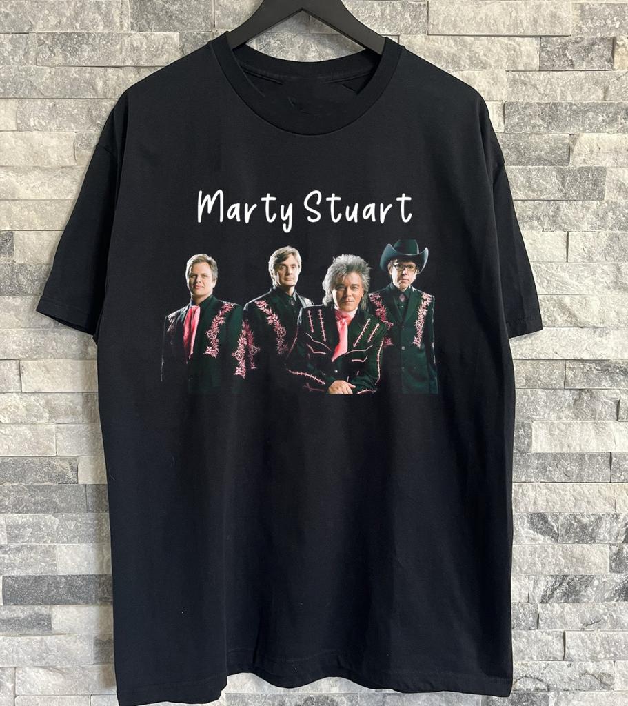 Marty Stuart Saturday Night Sunday Morning Black All Size Shirt