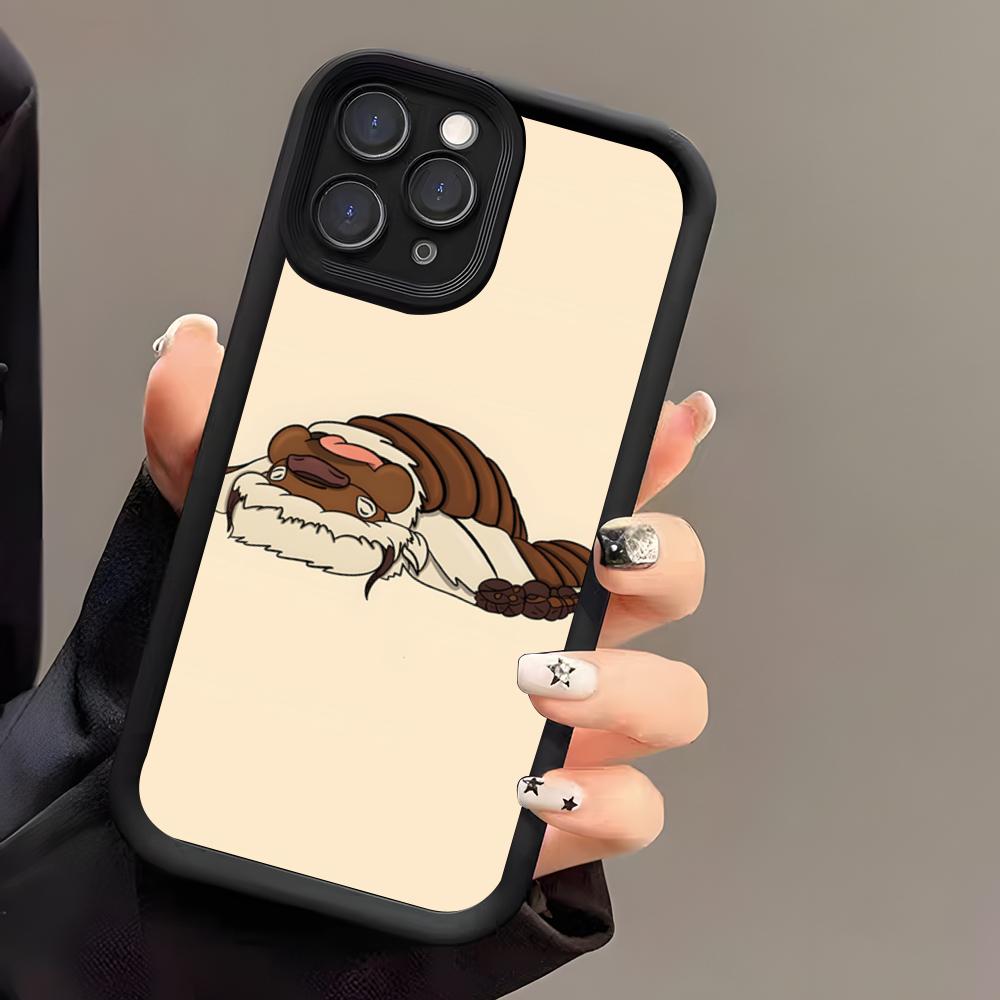 Чехол для телефона A-Avatar Аппа Ип Ип для IPhone 17 Air 16 E 15 14 Plus 13 12 11 Pro Max Черный Небесный Глаз Ступенчатый Защитный Чехол