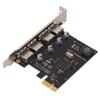 Плата расширения PCI E - USB 3.0, 4 порта, 5 Гбит/с, высокоскоростная передача данных, бесплатная поставка, расширение USB3.0
