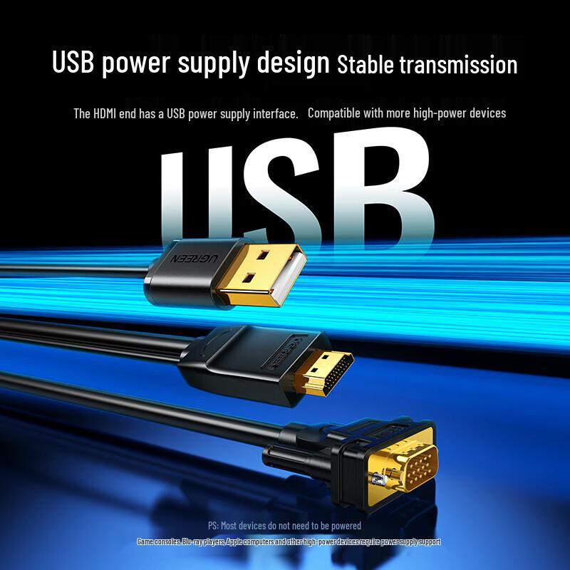 Ugreen Кабель-переходник HDMI в VGA