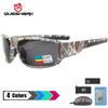 Queshark Anti-UV Sport Sunglasses Polarized Hunting Fishing Glasses Driving Hiking Eyewear