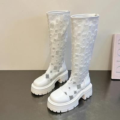 Модные босоножки на среднем каблуке с квадратным каблуком, современные сандалии на молнии, женская обувь на распродаже 2024 года, высококачественные модные женские босоножки с закрытым каблуком