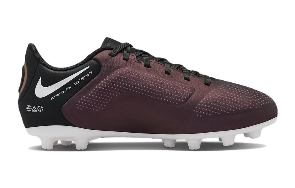 Nike Футбольные бутсы Tiempo Legend 9 Academy HG, нескользящие, износостойкие, низкие, для детей, фуксия, DR6067-510