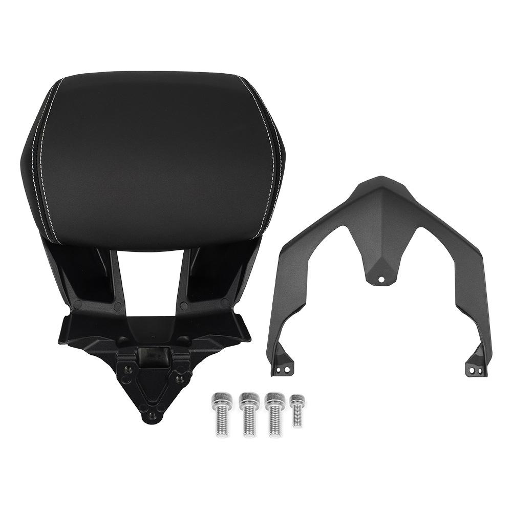 Motorcycle Backrest Rear Passenger Seat Backrests Back Tailstock Cushion Pad Sissy Bars For Yamaha XMAX300 X-MAX 300 2017-2022