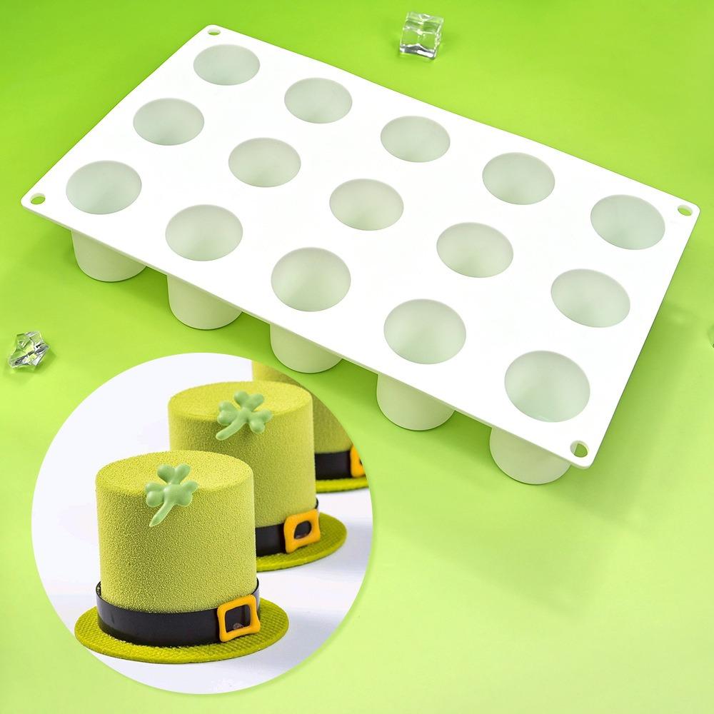 Food Grade Silicone Cylindrical Cake Molds Heat Resistant Mousse Cake Moulds Party Dessert
