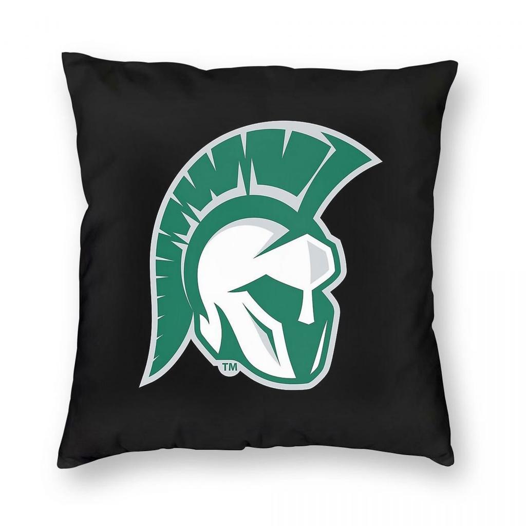 Illinois Wesleyan University Square Pillowcase Polyester Linen Velvet Creative Zip Decor Sofa Seater Cushion Cover