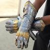 Knight Glove Medieval Armor Gloves Steel Renaissance Cosplay Brass Costume
