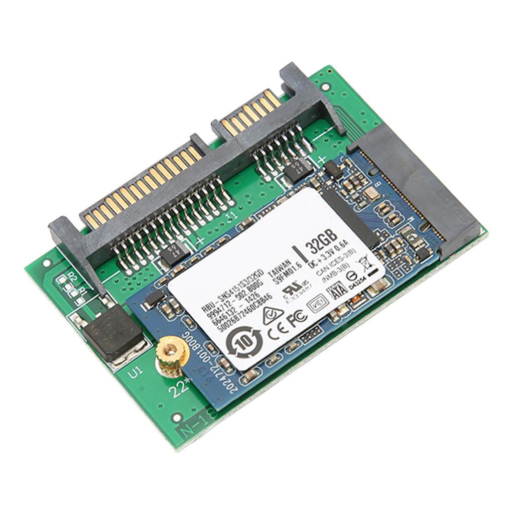 Адаптер SATA M.2 SSD 2 в 1 Большая емкость Стабильный Надежный Портативный Plug and Play Компьютерные аксессуары 32 ГБ