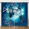 Геймпад Геймер Мобильные Игровые Элементы 3D Цифровая Печать Штора Блэкаут Люверсы