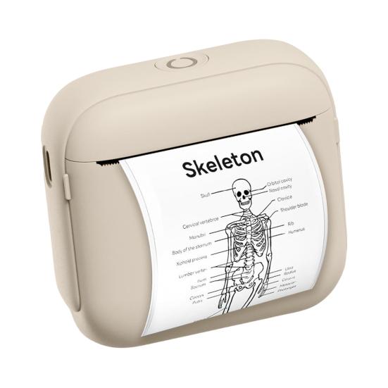 Мини Термопринтер Портативный Безчернильный Создатель Наклеек Компактный Карманный Принтер для Заметок