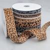 Crafting Elegant Multi-side Leopard Print Velvet Ribbon DIY Handmade Bow Headdress Gift Baking Packaging Materials Clothing Ribbon Home Decoration