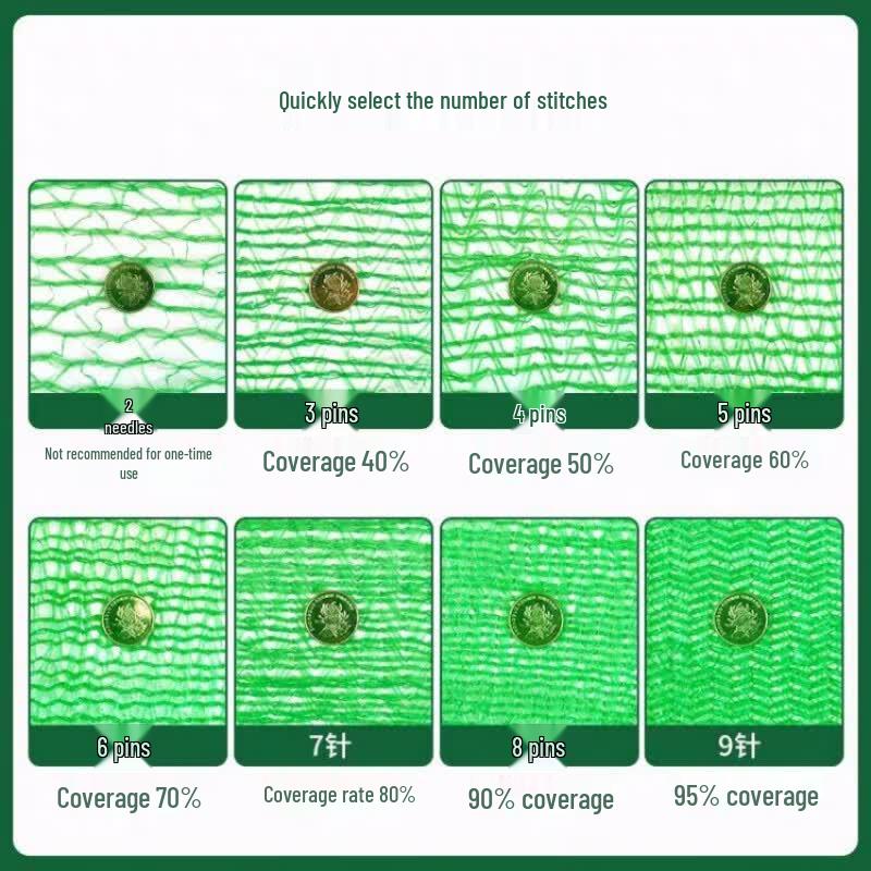 Qianzhida Heavy-Duty Green Sun Shade Net