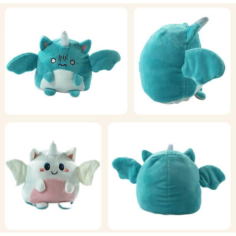 Squishmallows Двусторонний плюшевый игрушечный ангел, меняющий лицо