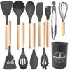 ZISIZ Silicone Kitchen Utensil Set