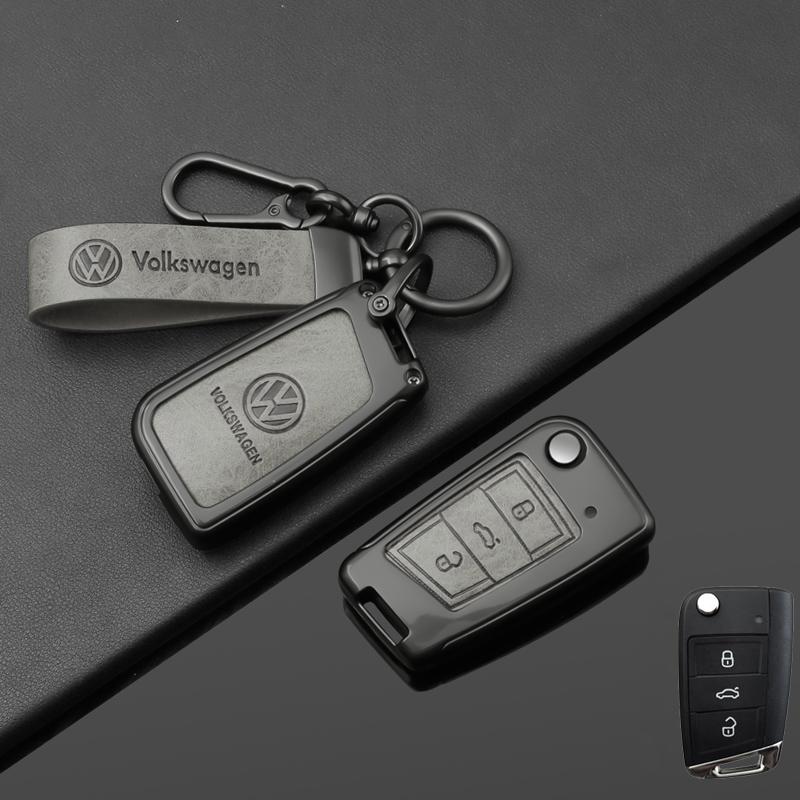 Для VW TPU Чехол-защита для автомобильного пульта ДУ Оболочка Для VW Volkswagen Golf 7 MK7 Tiguan MK2 T-roc T-cross Автомобильный брелок Аксессуар